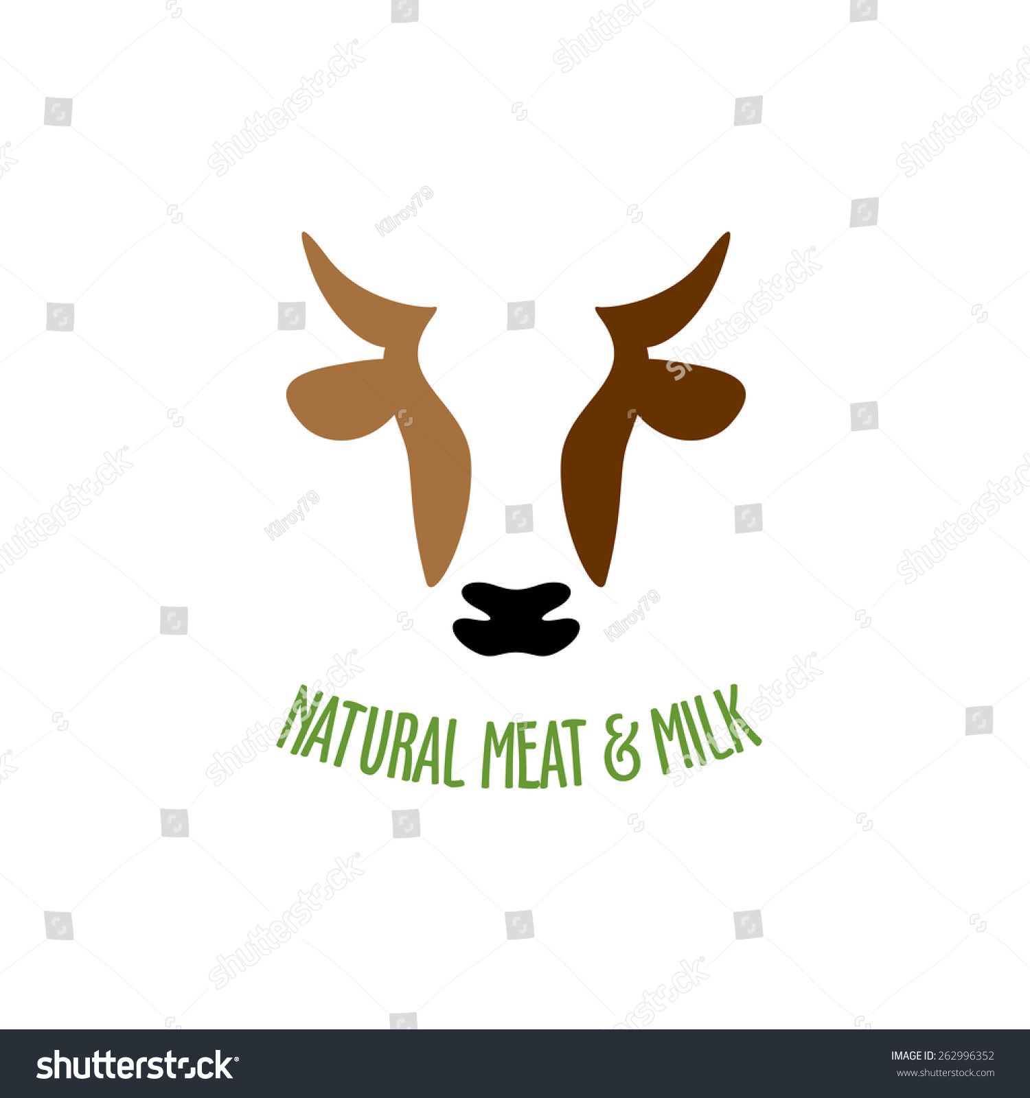 1500x1600 Cow Head Silhouette Vector Logo Icon Beef Cow Head, Cow Logo