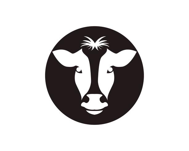 613x490 Cow Head Symbols And Logo Vector Template