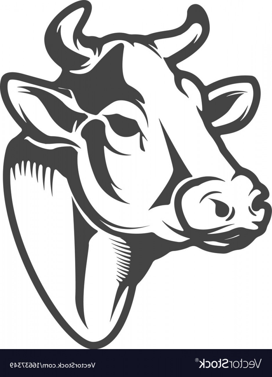 938x1296 Cow Head Icon Isolated On White Background Design Vector Soidergi