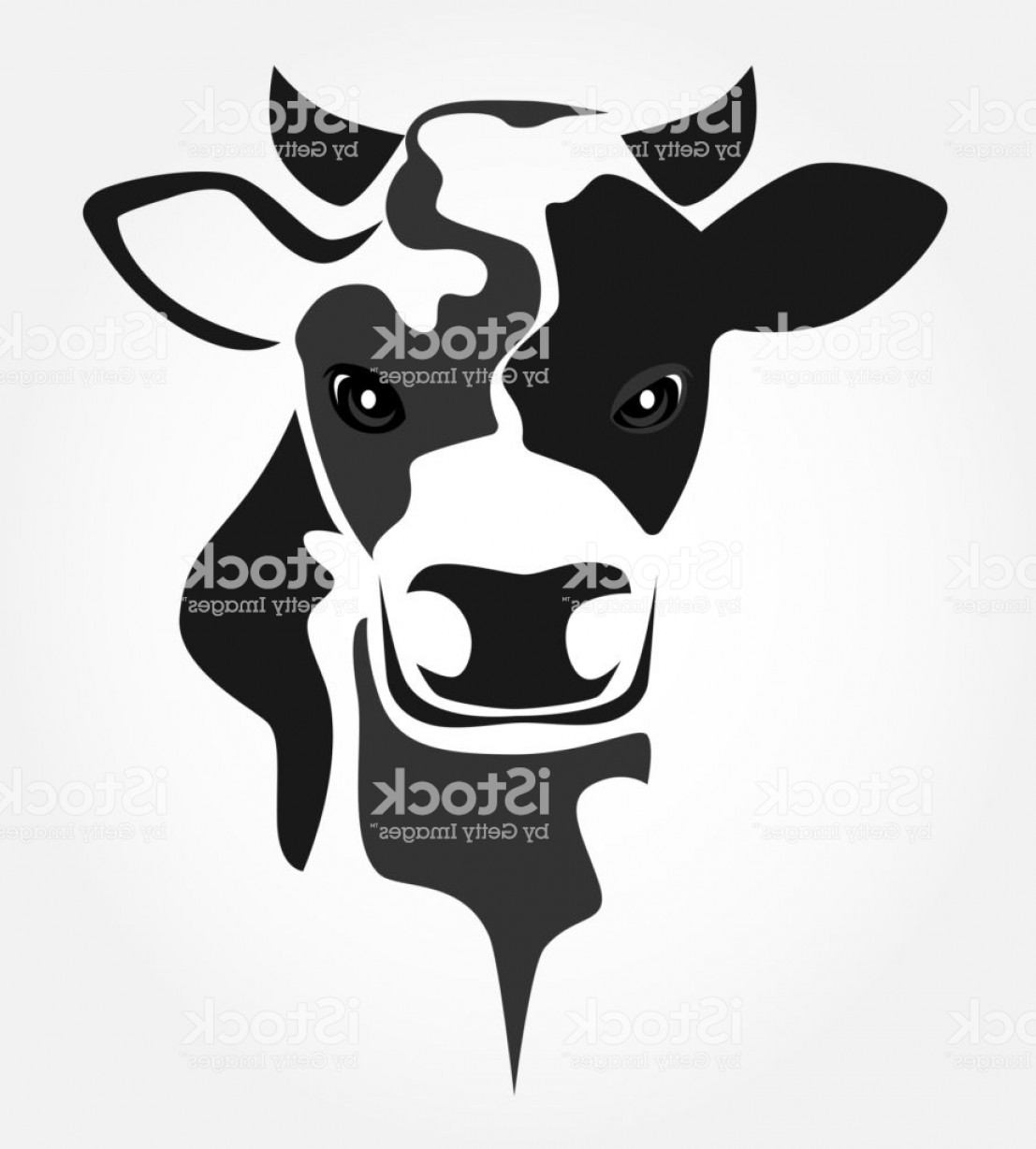 1107x1228 Cow Head Icon Vector Stylized Cow Face Simple Design Gm Catchsplace