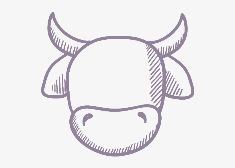 Cow Face Icon 820x585 Cow Face Icon