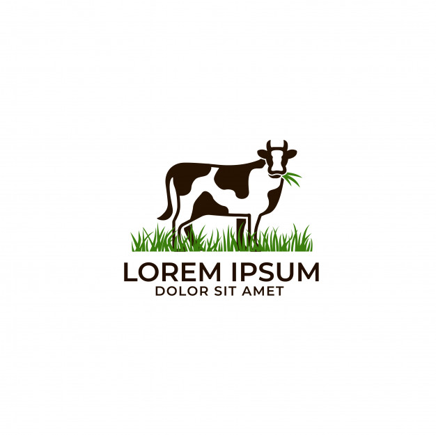 626x625 Cow Farm Logo Vector Premium Download