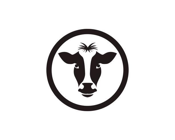613x490 Cow Head Symbols And Logo Vector Template