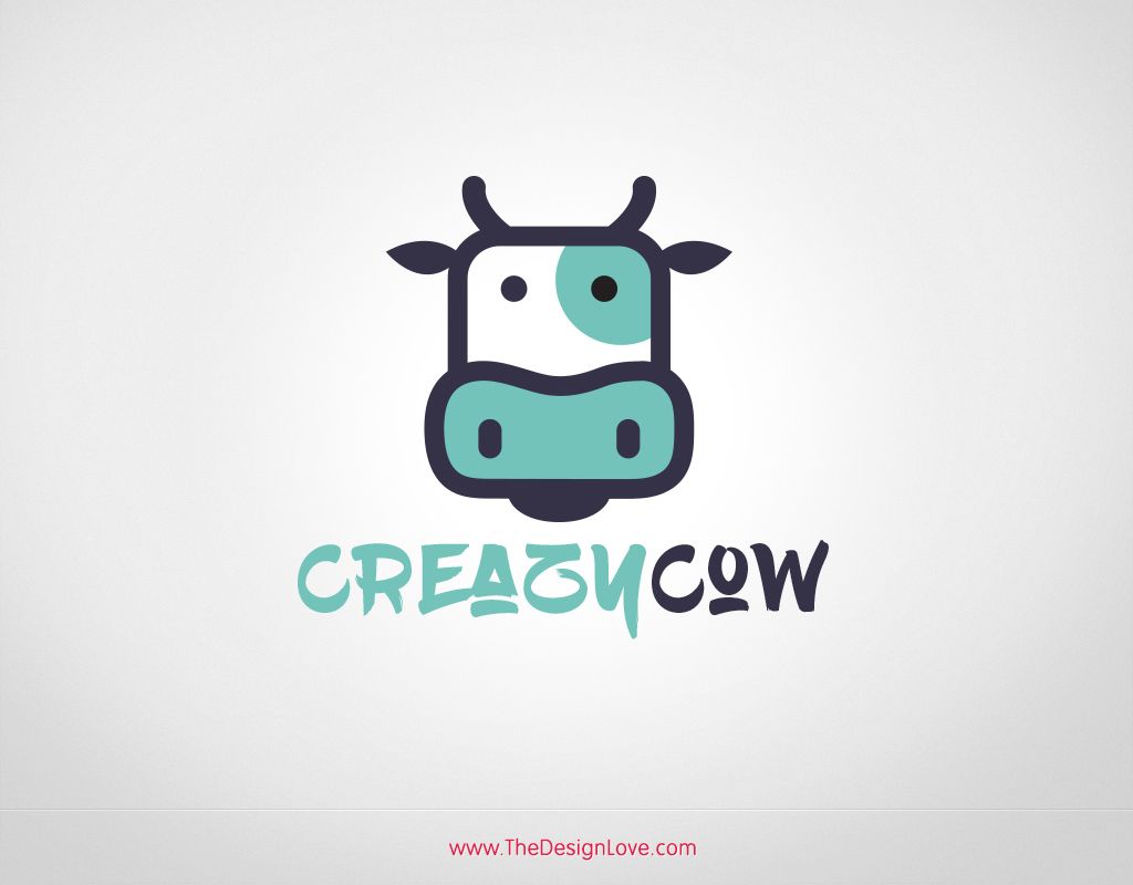 1024x800 Free Vector Cow Logo For Dairy Farming Business Freebie Love