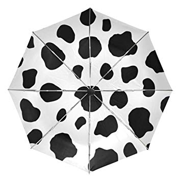 355x355 Vector Cow Pattern Graphics Lightweight Umbrella