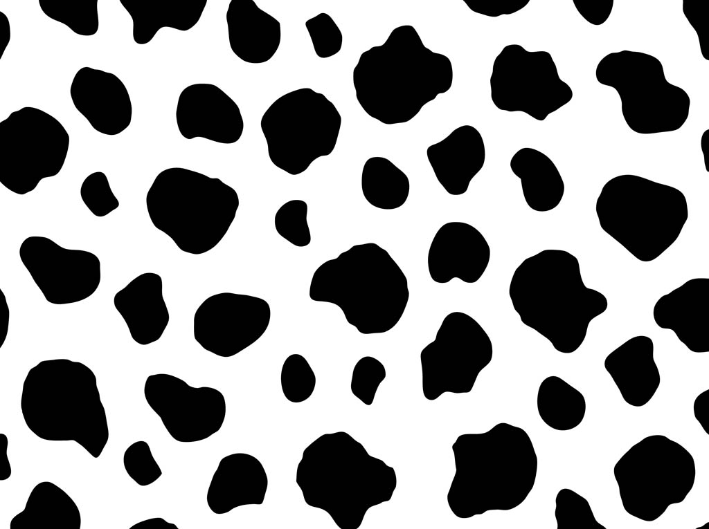 1024x765 Cow Pattern Graphics Vector Art Graphics