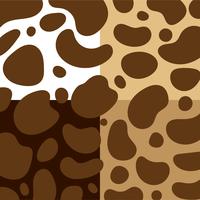 200x200 Cow Print Free Vector Art