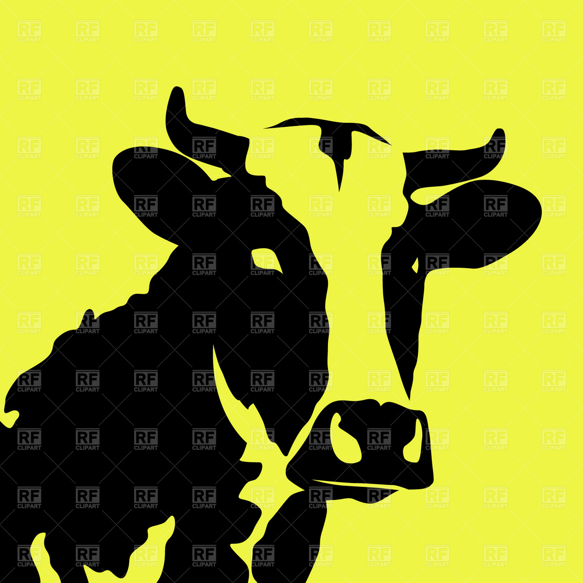 Cow Silhouette Vector Image Of Plants And Animals Prague 1200x1200 Cow Silhouette Vector Image Of Plants And Animals Prague