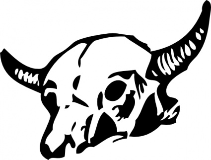 425x322 Free Download Of Cow Skull Vector Graphics And Illustrations