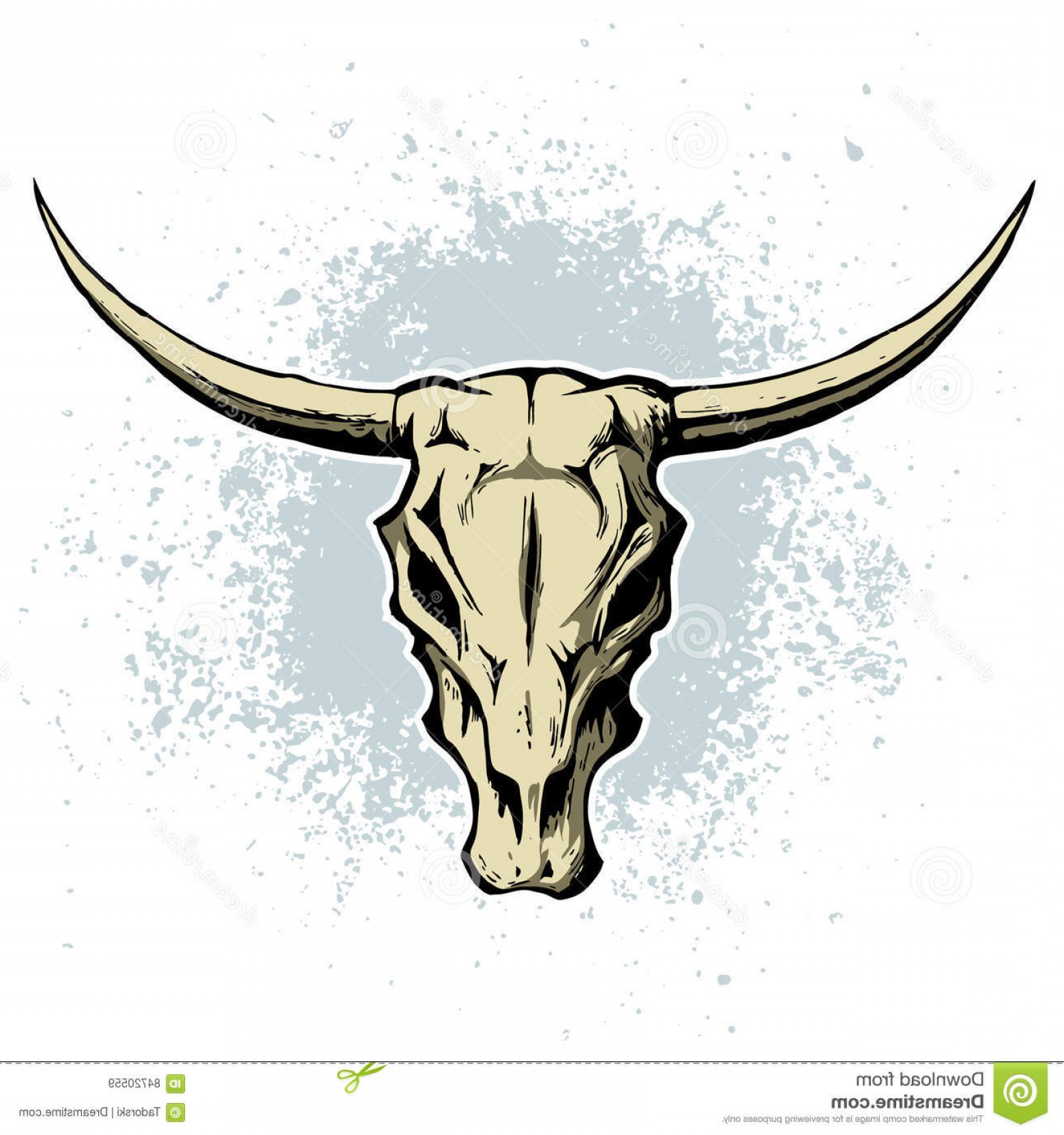 Череп быка логотип