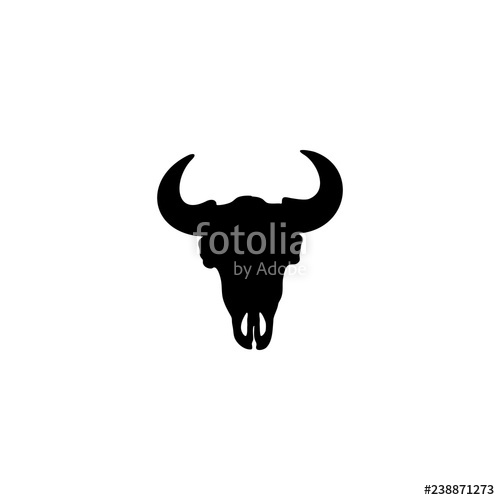 Cow Skull Vector at Vectorified.com | Collection of Cow Skull Vector ...