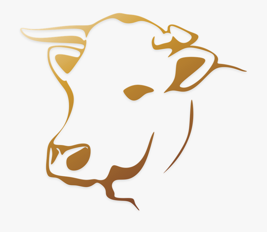 920x800 Cow, Cattle, Animal, Farm, Logo