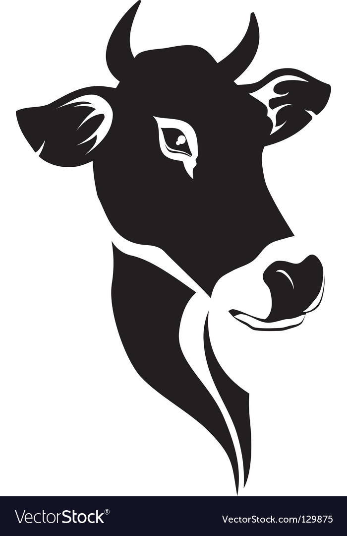700x1080 Cow Vector
