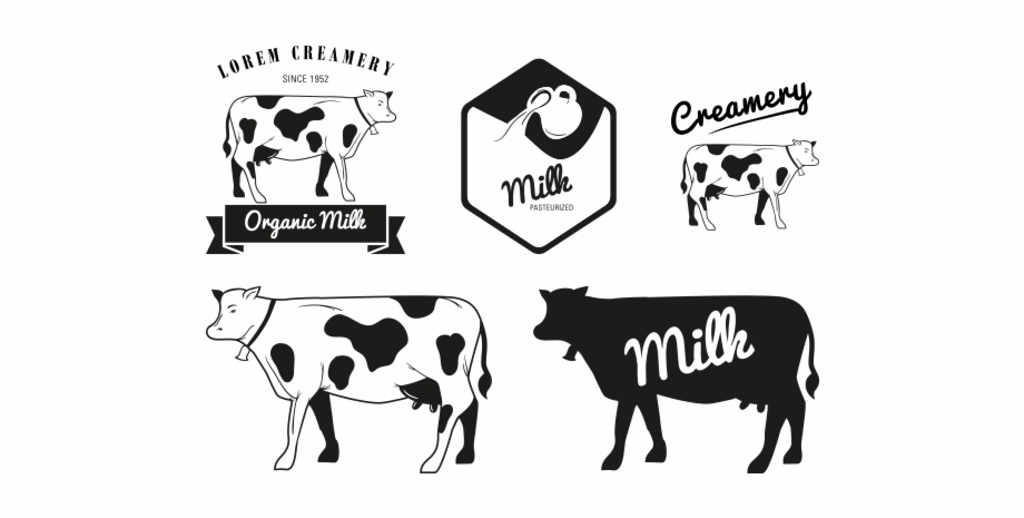 920x465 Cow Vector Png