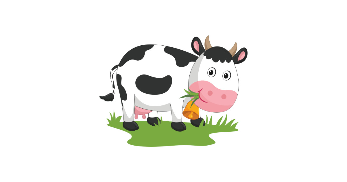 1200x630 Cartoon Cow Vector