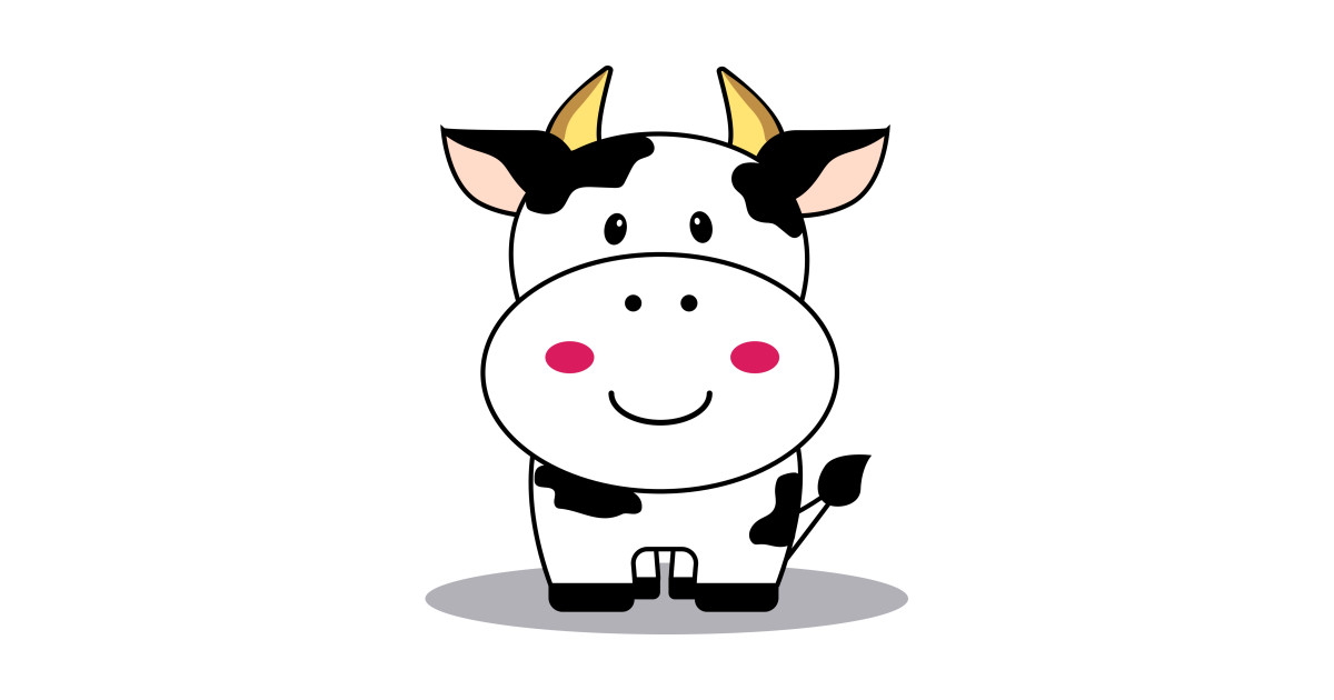 1200x630 Cartoon Cow Vector