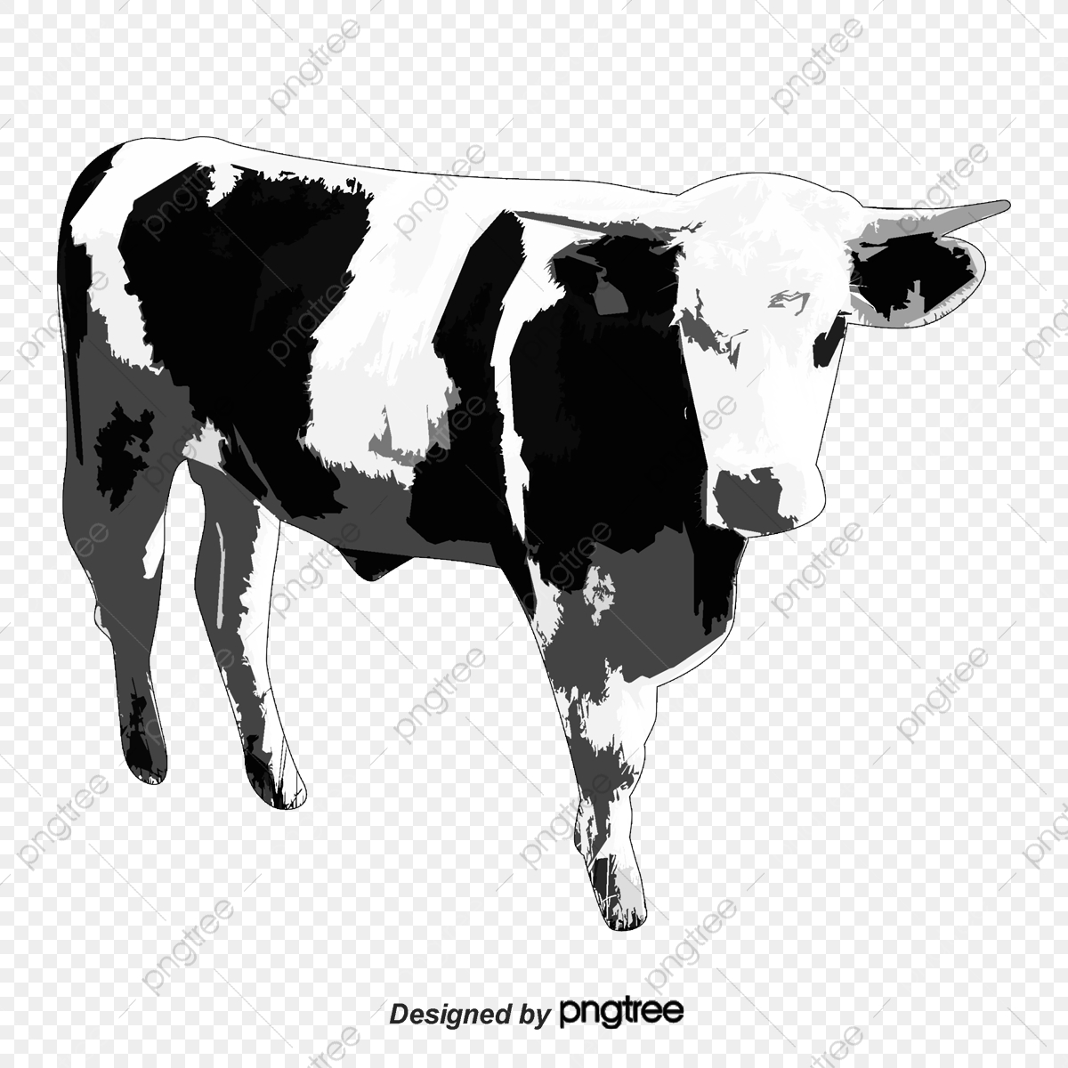 1200x1200 Cow Vector, Animal, Cartoon Png And Vector With Transparent
