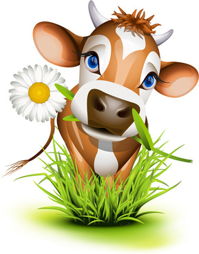 289x368 Cow Free Vector Download