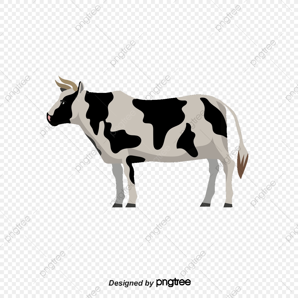 1200x1200 Vector Animal Cow, Animal Vector, Cow Vector, Animal Clipart Png