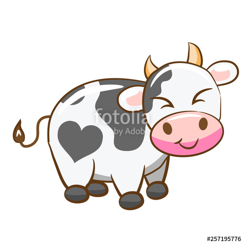 500x500 Cow Vector Stock Image And Royalty Free Vector On Fotolia