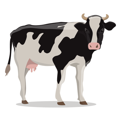 512x512 Cow Illustration Farm