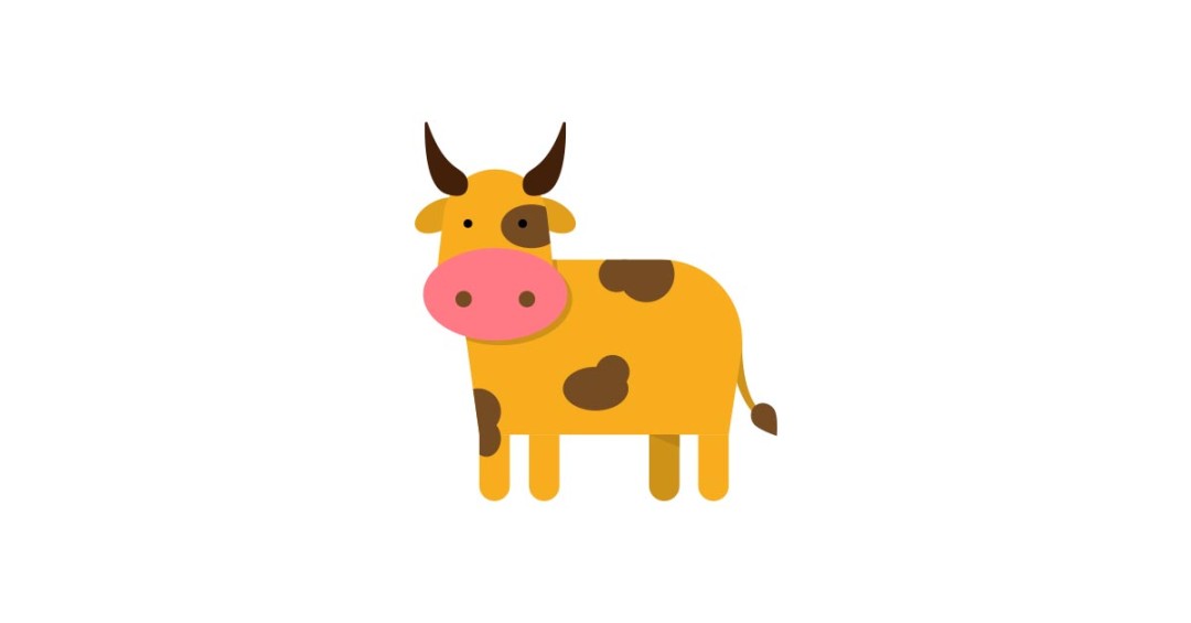 1080x565 Illustrated Cow Vector And Transparent Png The Graphic Cave