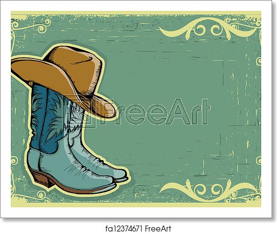 Cowboy Background Vector at Vectorified.com | Collection of Cowboy ...