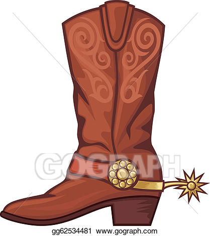 Cowboy Boot Vector
