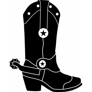 320x320 Cowboy Boot Vector Fashion Today