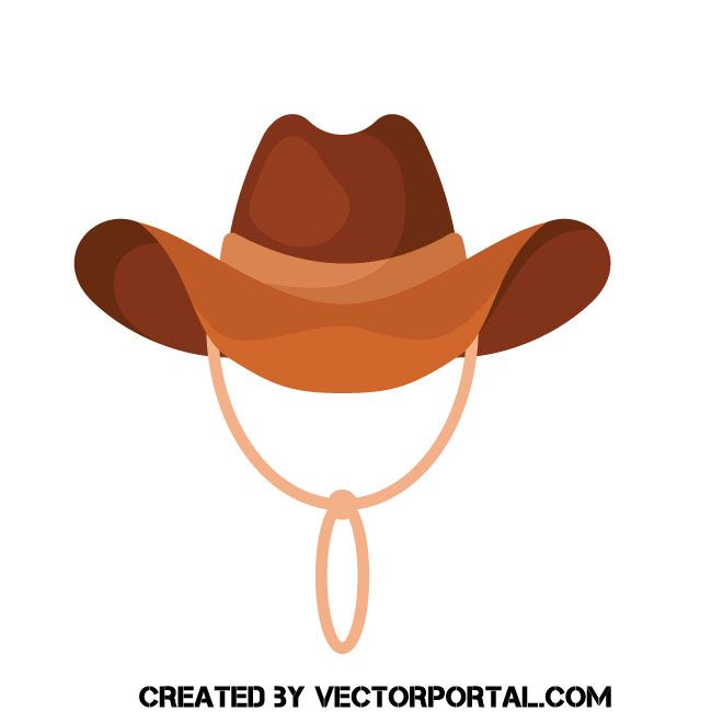 660x660 Cowboy Hat Vector Clip Art Fashion Free Vectors Hat Vector