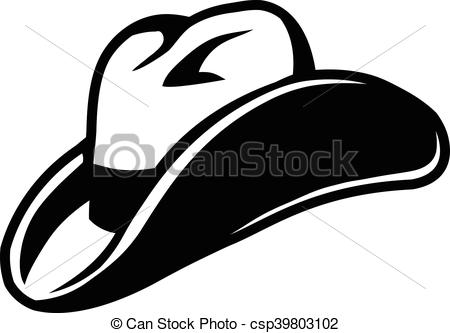 450x333 Western Cowboy Hat Vector Clipart