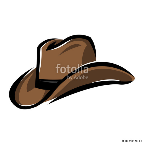 500x500 Cowboy Hat Vector Stock Image And Royalty Free Vector