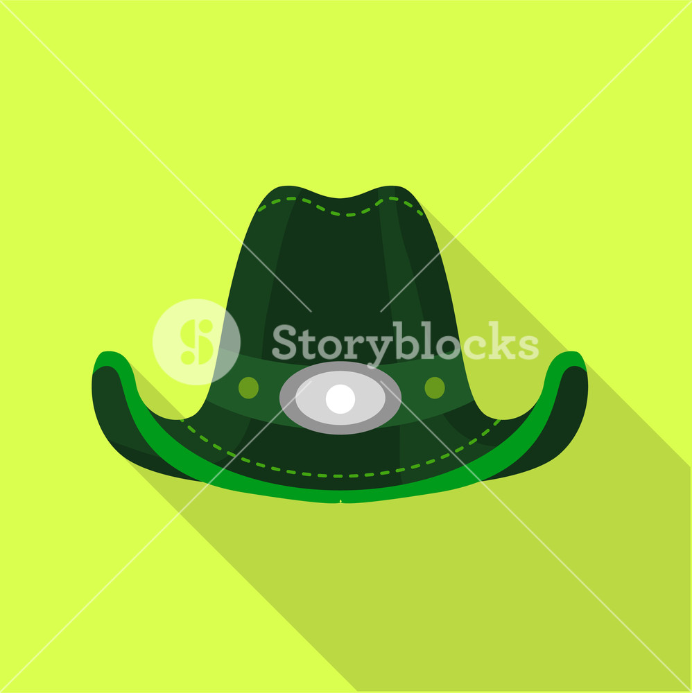 998x1000 Cowboy Hat Icon Flat Illustration Of Cowboy Hat Vector Icon