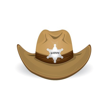 450x450 Cowboy Hat Vector Illustration Royalty Free Vector Graphics