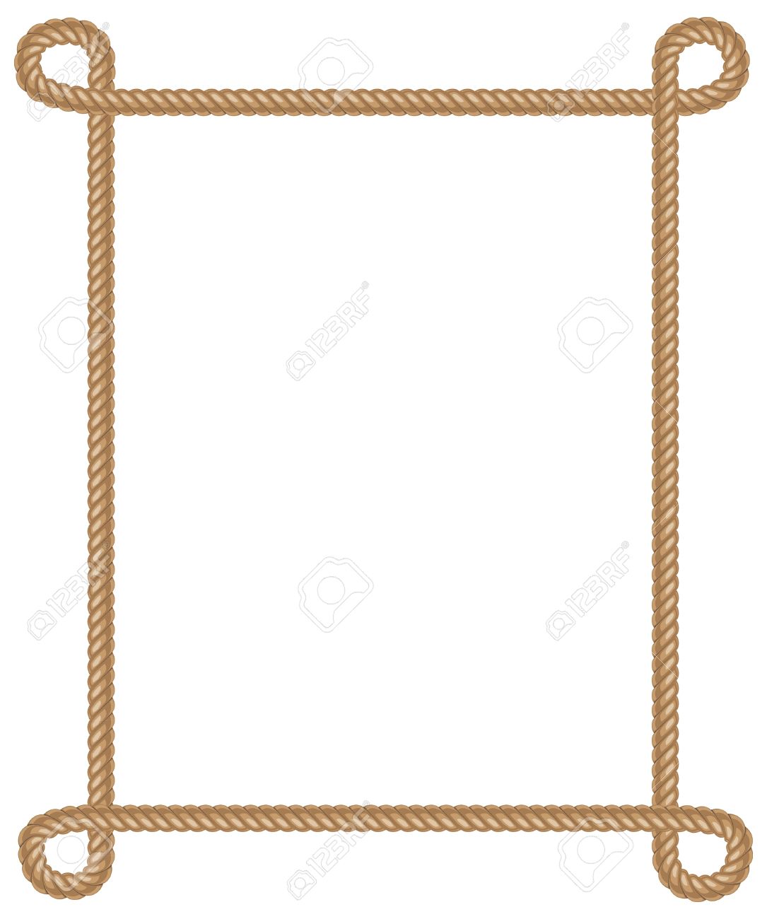 1085x1300 Rope Border Clipart Png And Cliparts For Free Download