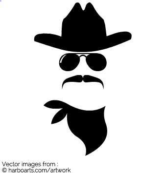 Cowboy Vector at Vectorified.com | Collection of Cowboy Vector free for ...