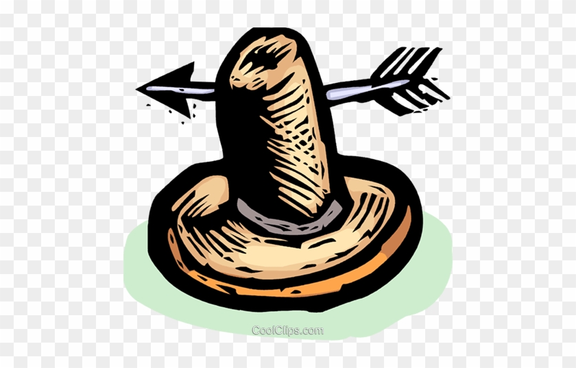 840x537 Cowboy Hat With An Arrow Through It Royalty Free Vector