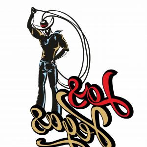 300x300 Las Vegas Cowboy Lasso Invitation Greeting Weathercock Sign