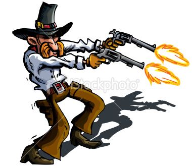 380x333 Cartoon Cowboy Shooting Cowboy Soul In Cartoon Drawings