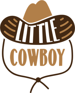 244x300 Little Cowboy Logo Vector
