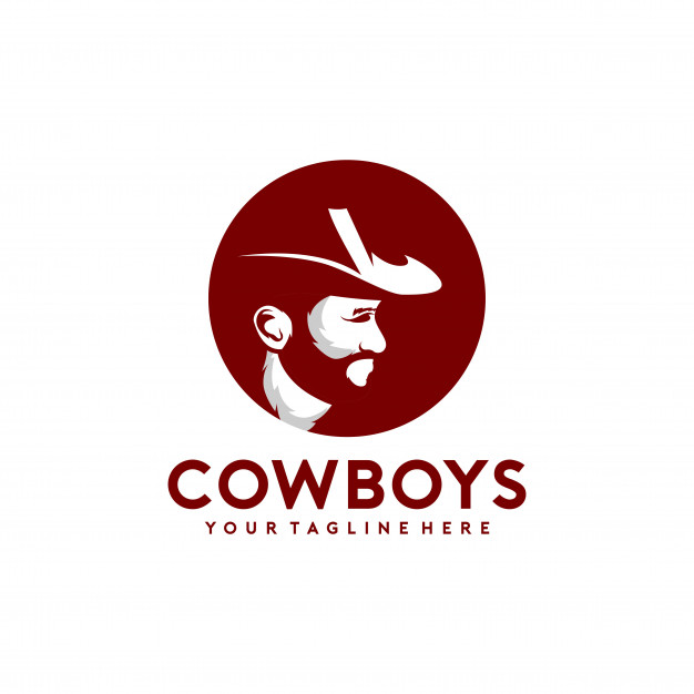 Cowboy Logo Vector Premium Download 626x626 Cowboy Logo Vector Premium Download