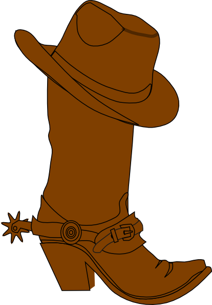 Cliparts For Free Download Cowgirl Clipart Brown Cowboy Boot 414x593 Cliparts For Free Download Cowgirl Clipart Brown Cowboy Boot