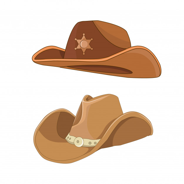 Cowgirl Hat Vector at Vectorified.com | Collection of Cowgirl Hat ...