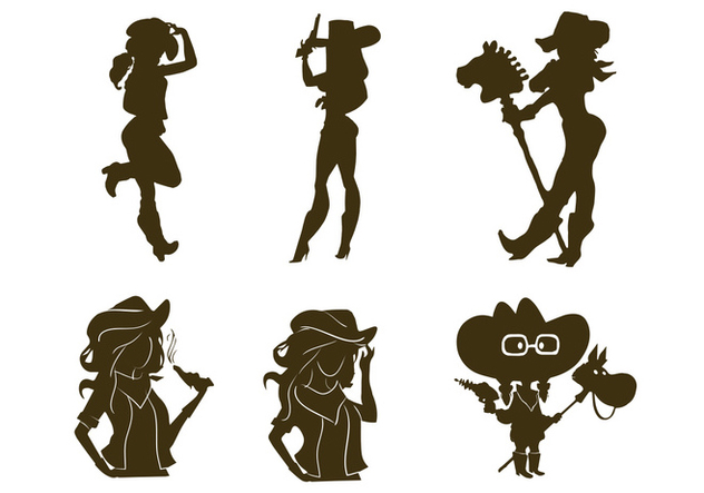 Cowgirl Silhouette Vectors Free Vector Download Cannypic 632x443 Cowgirl Silhouette Vectors Free Vector Download Cannypic