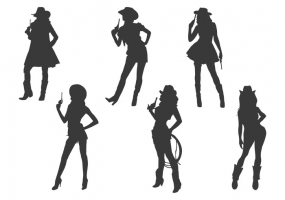 Cowgirl Silhouette Free Vector Graphic Art Free Download 285x200 Cowgirl Silhouette Free Vector Graphic Art Free Download
