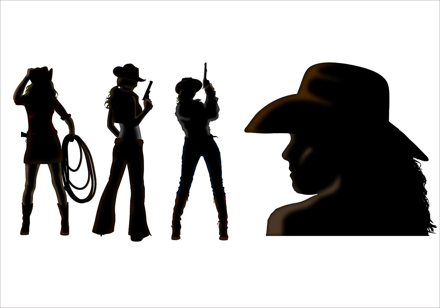 Cowgirl Silhouette Vectors Cowgirl Life Silhouette Vector 1400x980 Cowgirl Silhouette Vectors Cowgirl Life Silhouette Vector
