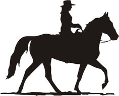 Cowgirl And Horse Silhouette 236x191 Cowgirl And Horse Silhouette