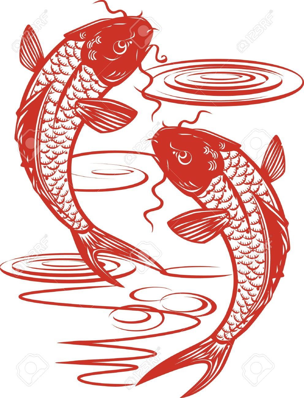 992x1300 Koi Fish Stock Vector Illustration And Royalty Free Koi Fish
