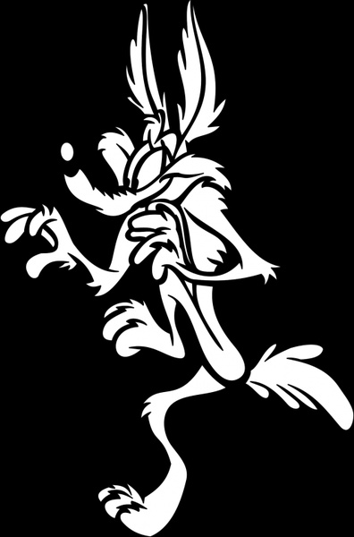 Coyote Free Vector In Encapsulated Postscript 396x600 Coyote Free Vector In Encapsulated Postscript