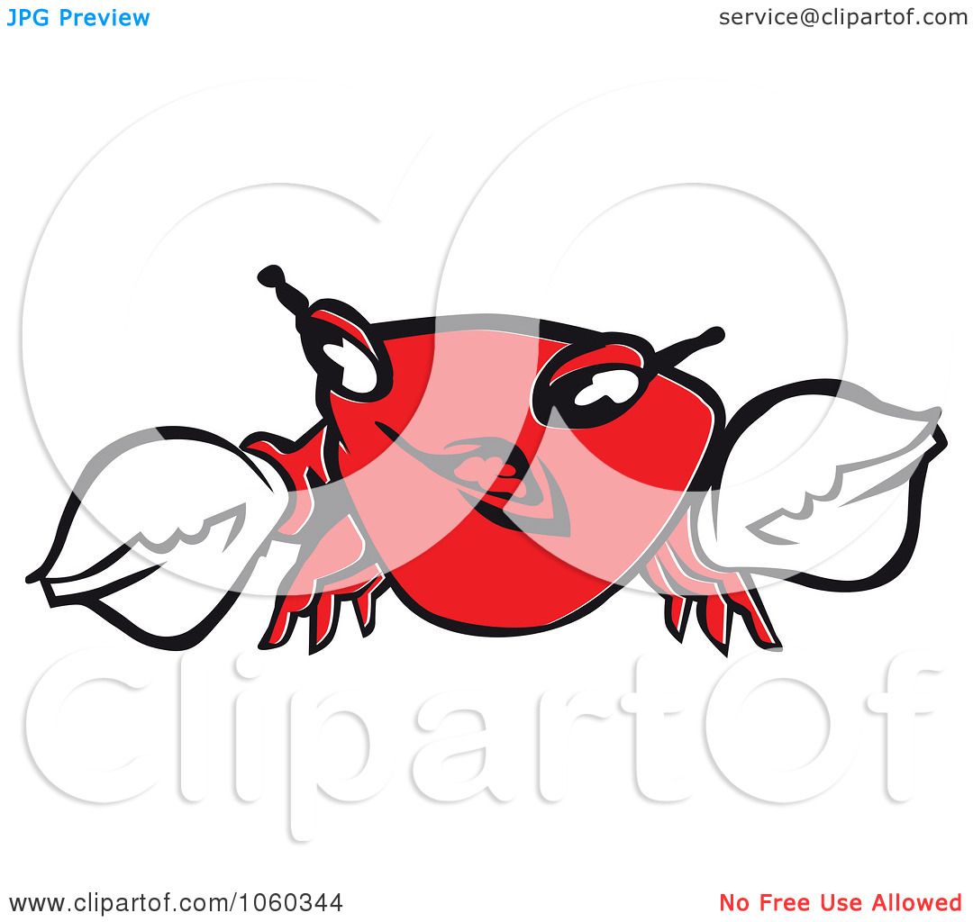 1080x1024 Royalty Free Vector Clip Art Illustration Of A Red Crab Logo